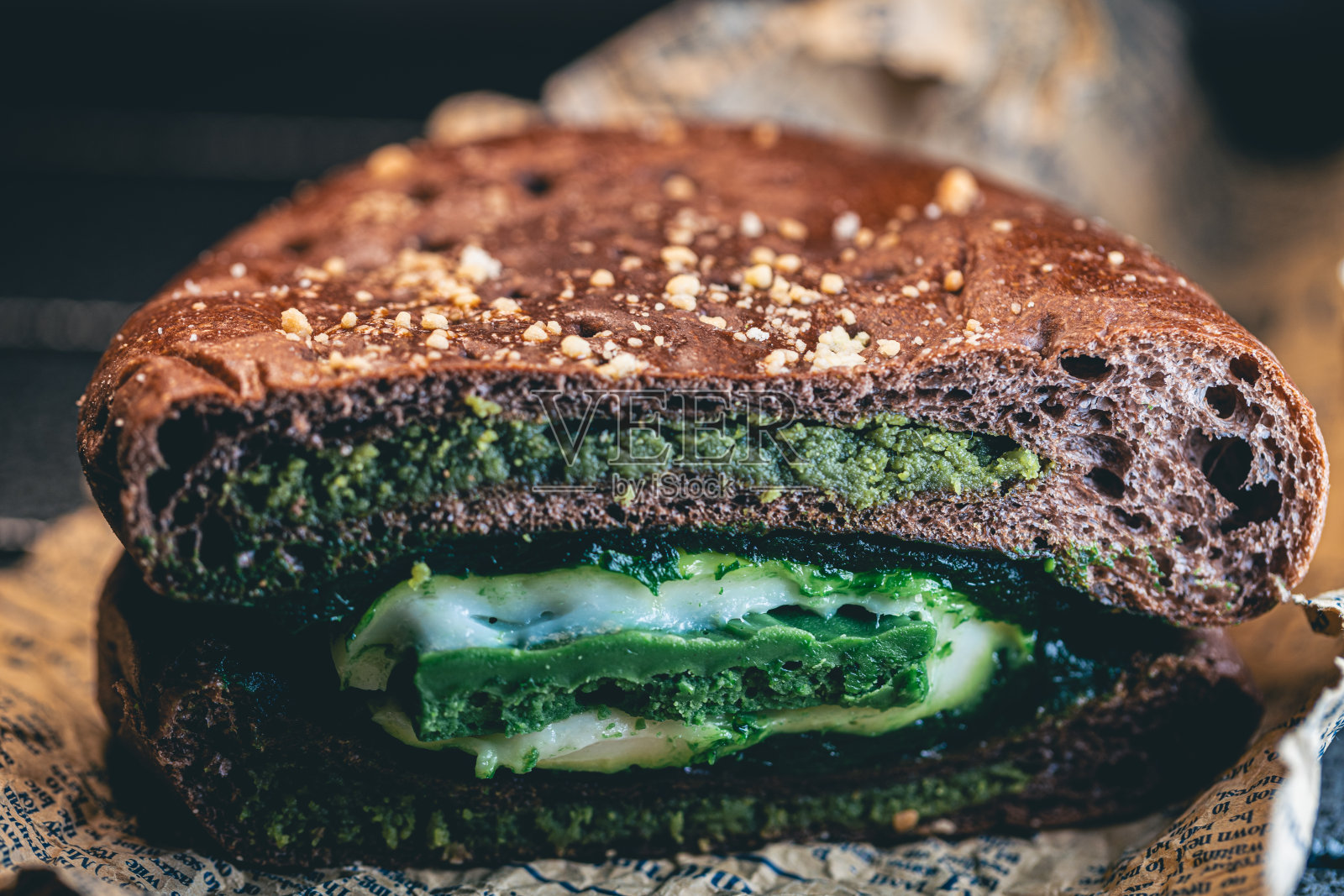 面包放大照相照片摄影图片