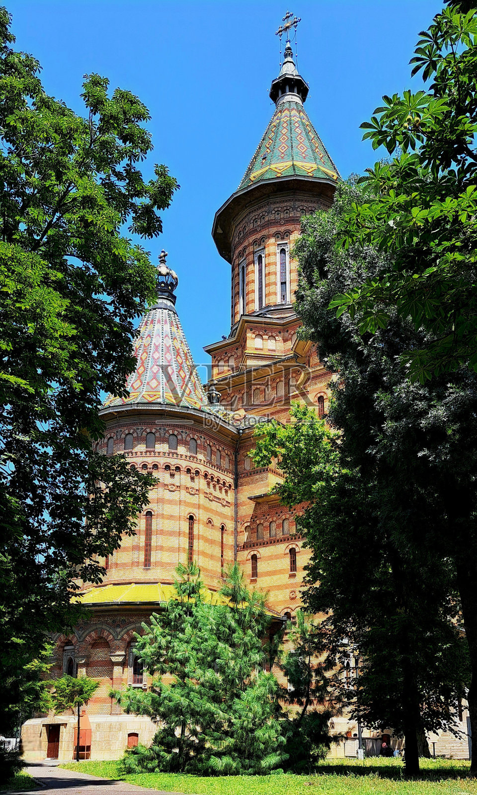 “三圣等级”大都会大教堂照片摄影图片