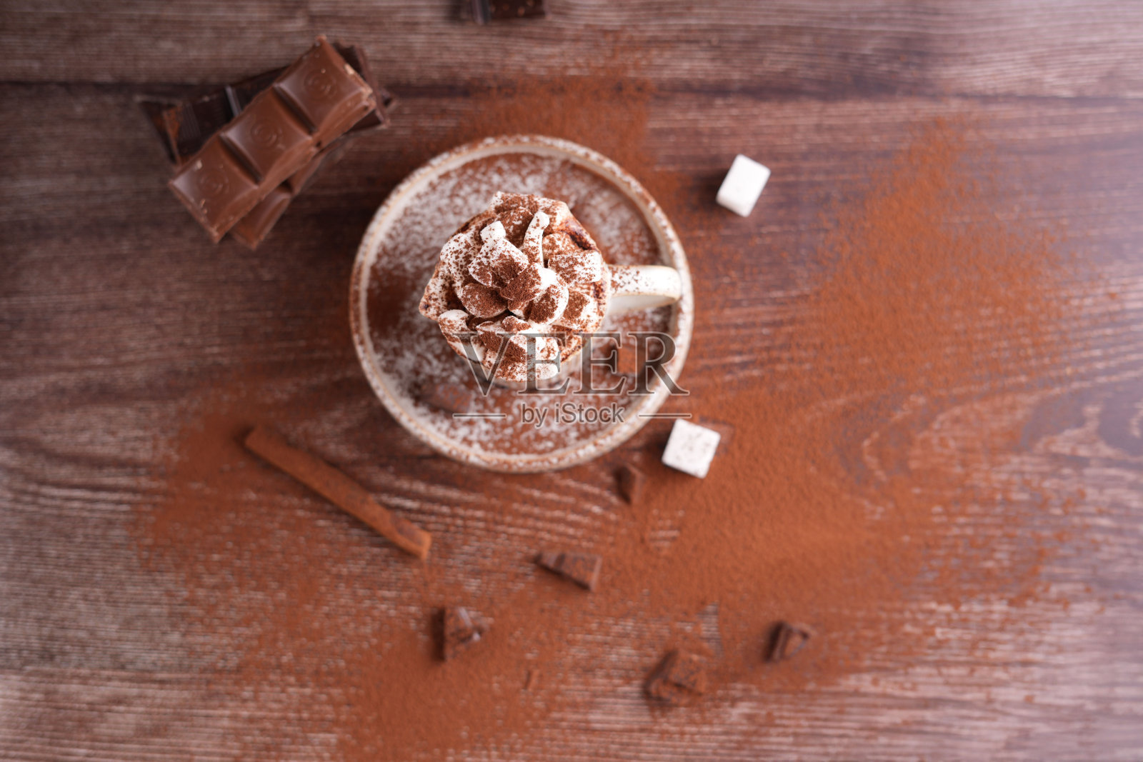 棉花糖，摄影，巧克力，甜食，杯子，咖啡杯，背景，甜蜜，放松，特写，早晨，饮料，桌子，食物，饮料，早餐，棕色，美食照片摄影图片