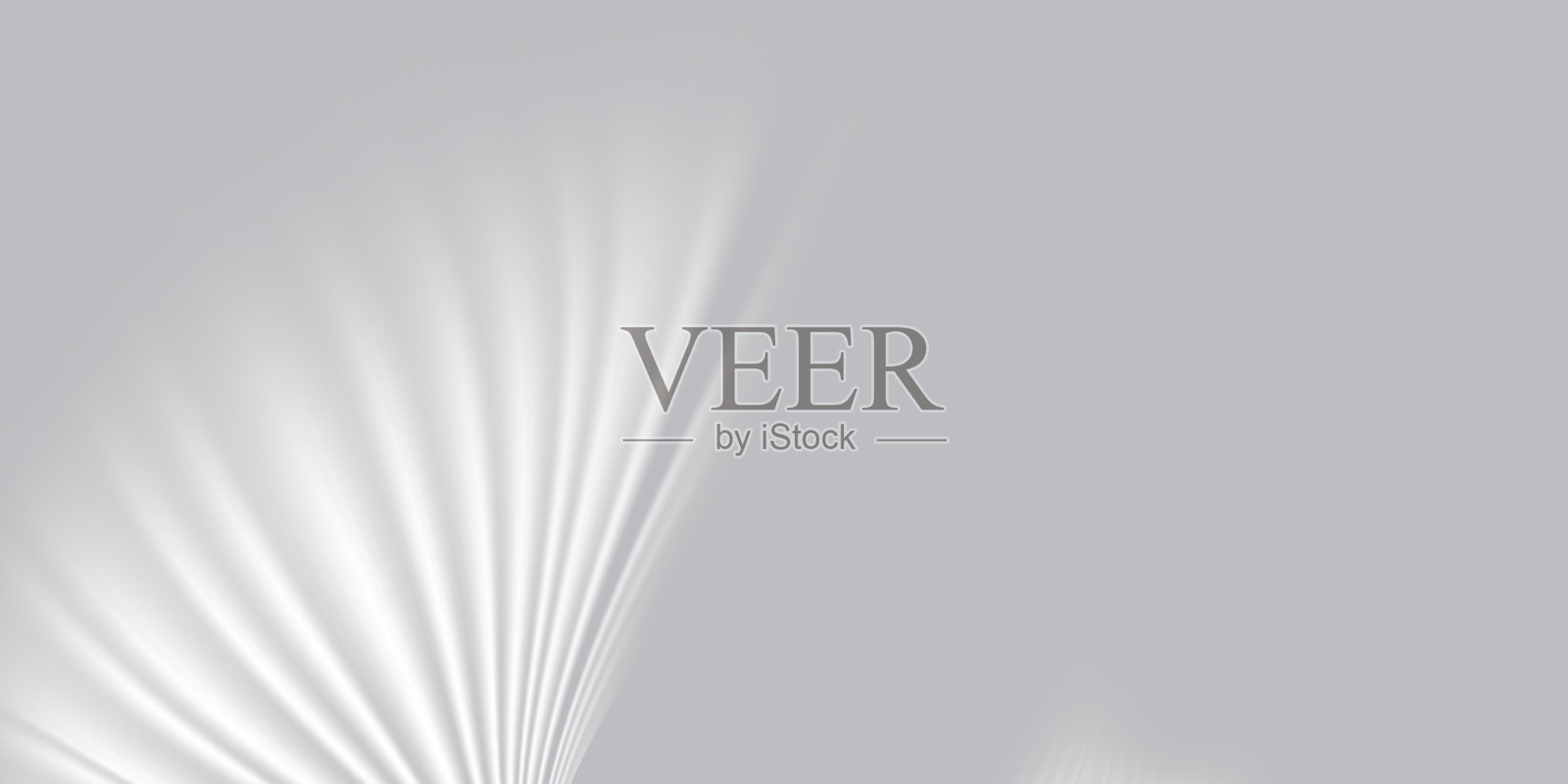 灰色背景和软灰色条纹线与梯度插画图片素材