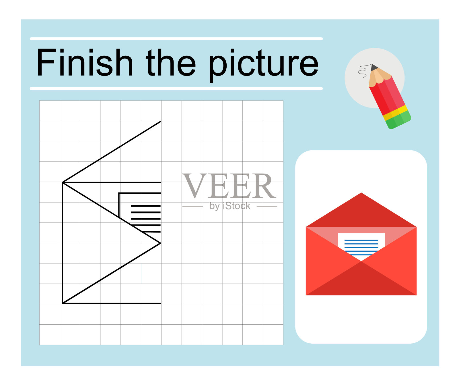 完成图片——红包。着色页面。插画图片素材
