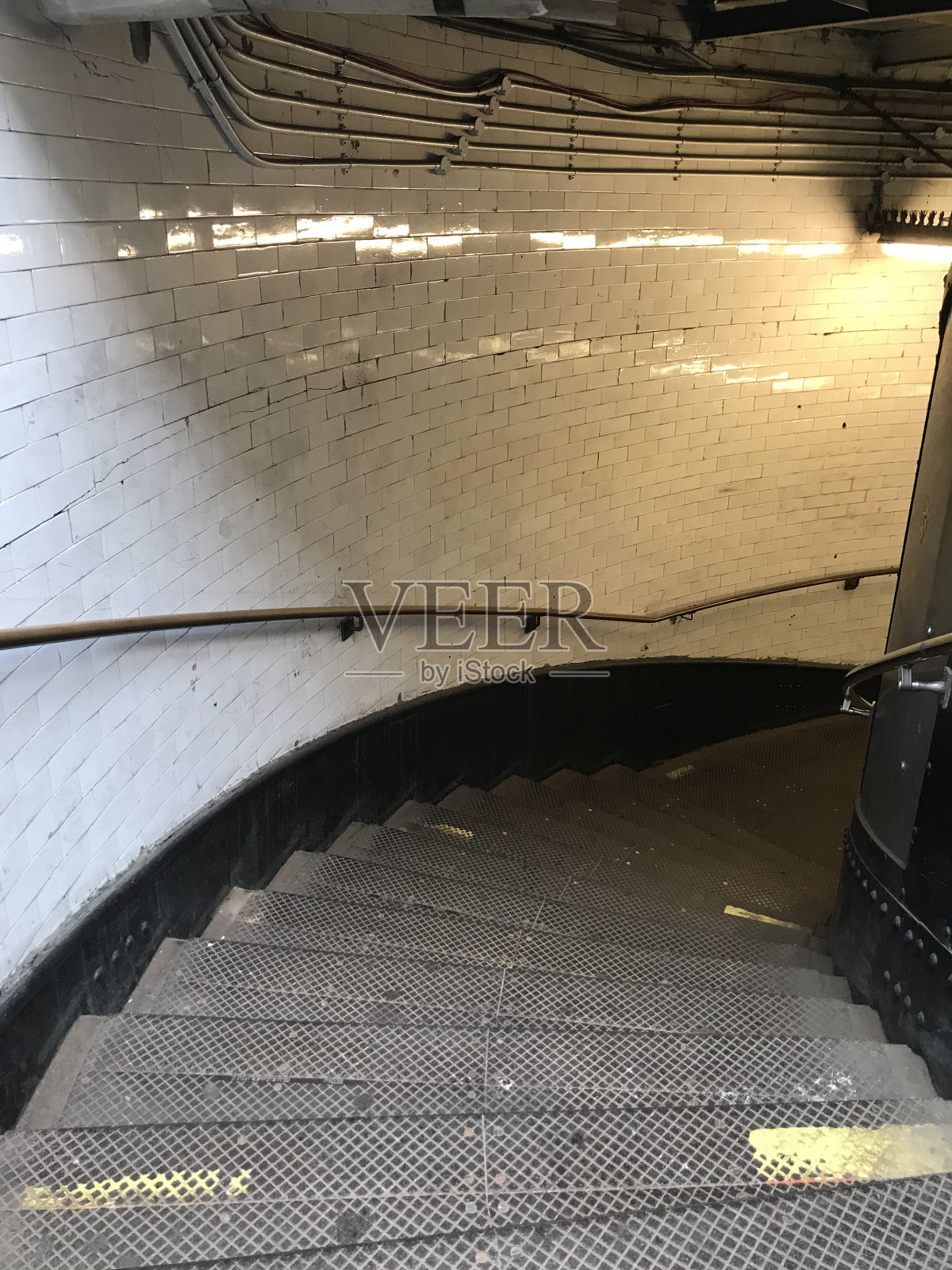 伦敦的格林威治脚隧道照片摄影图片