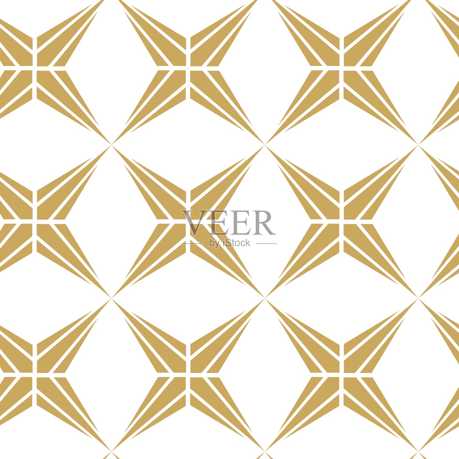 带有条纹、线条的抽象几何图案。插画图片素材