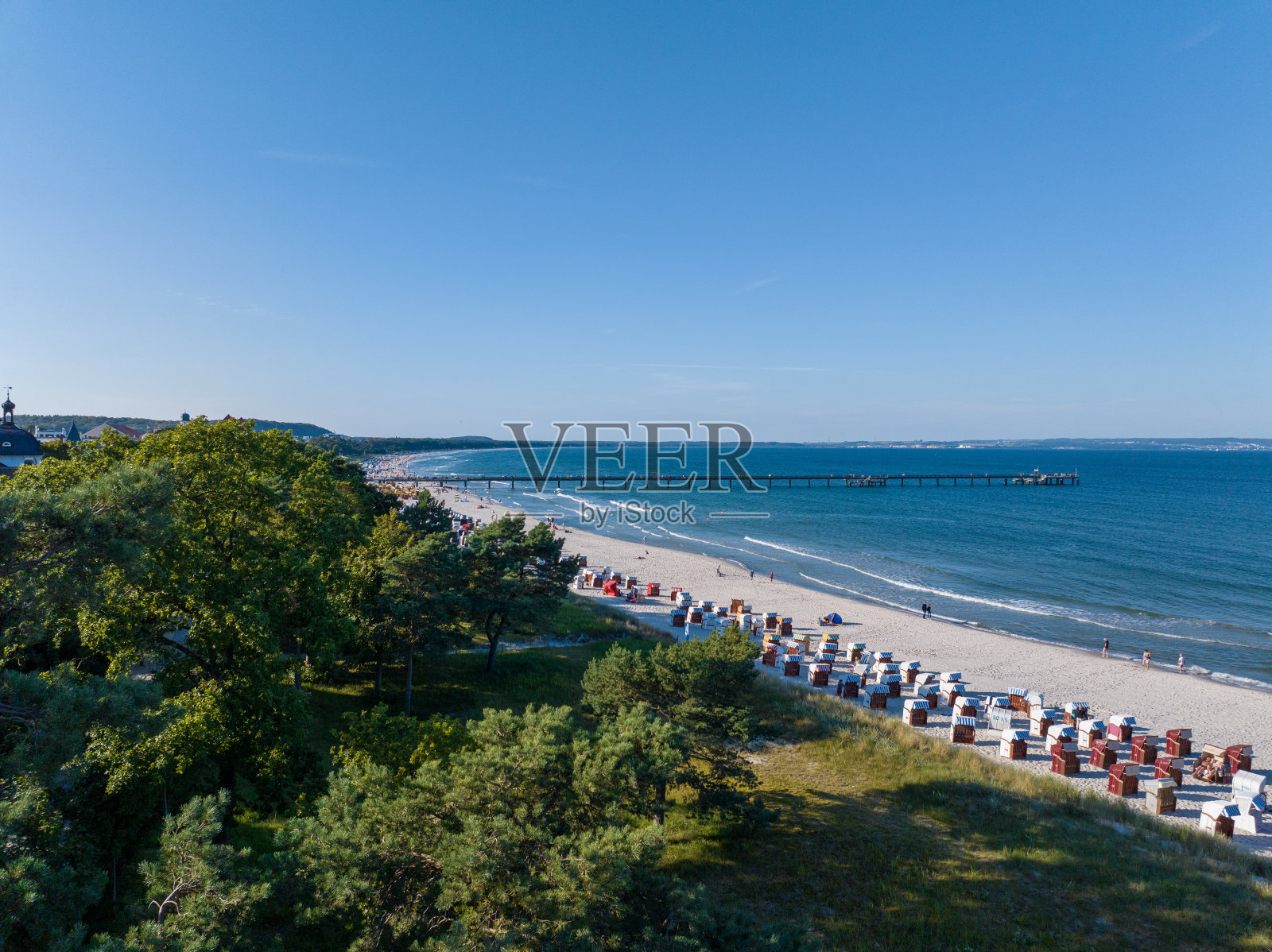 德国r<s:1>根岛的宾茨照片摄影图片