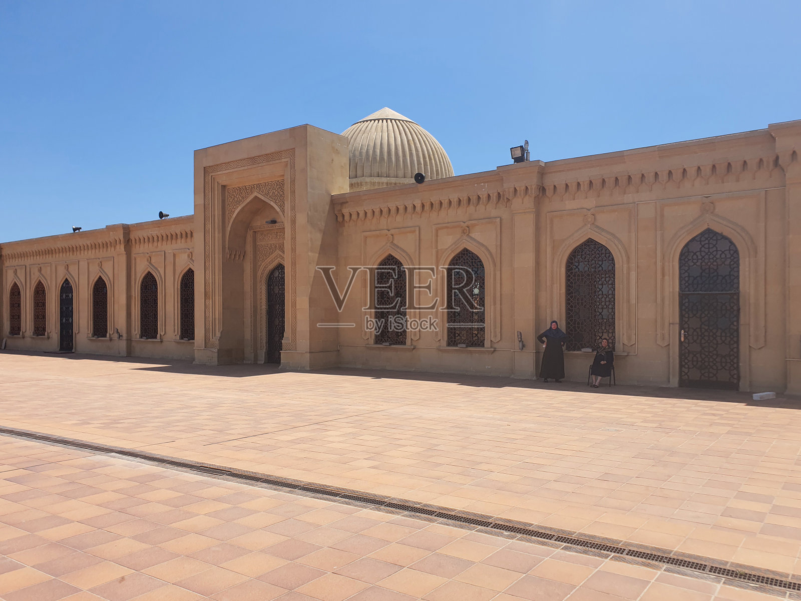 比比海巴特清真寺是阿塞拜疆巴库的一座历史悠久的清真寺照片摄影图片