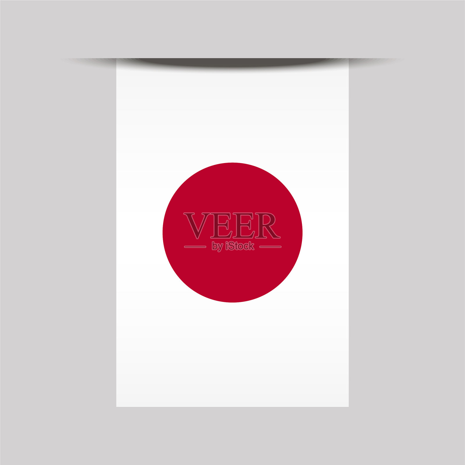 日本国旗矢量插图插画图片素材