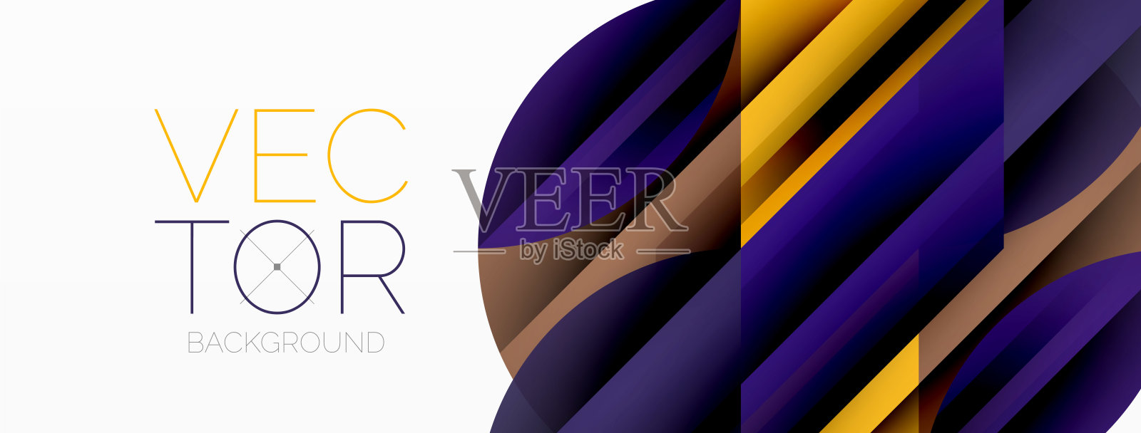 圆形和圆形几何最小背景插画图片素材