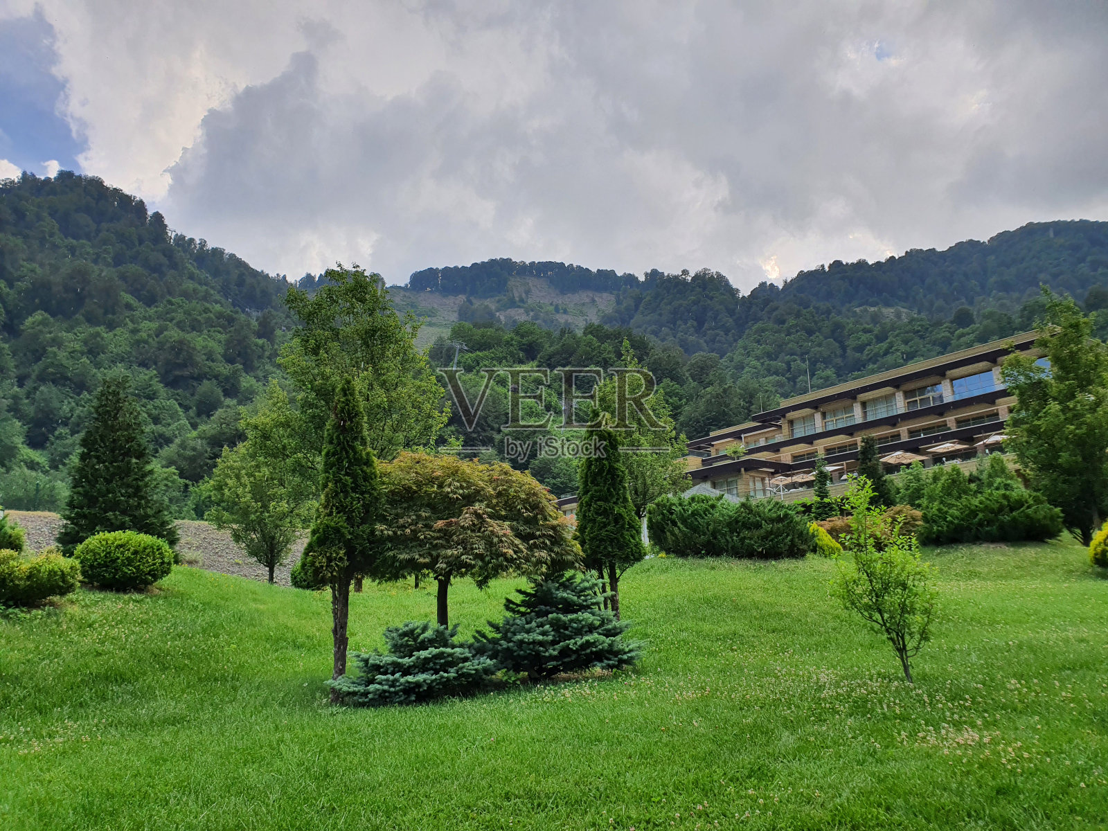 Tufandag Qabala Hazra村景观照片摄影图片