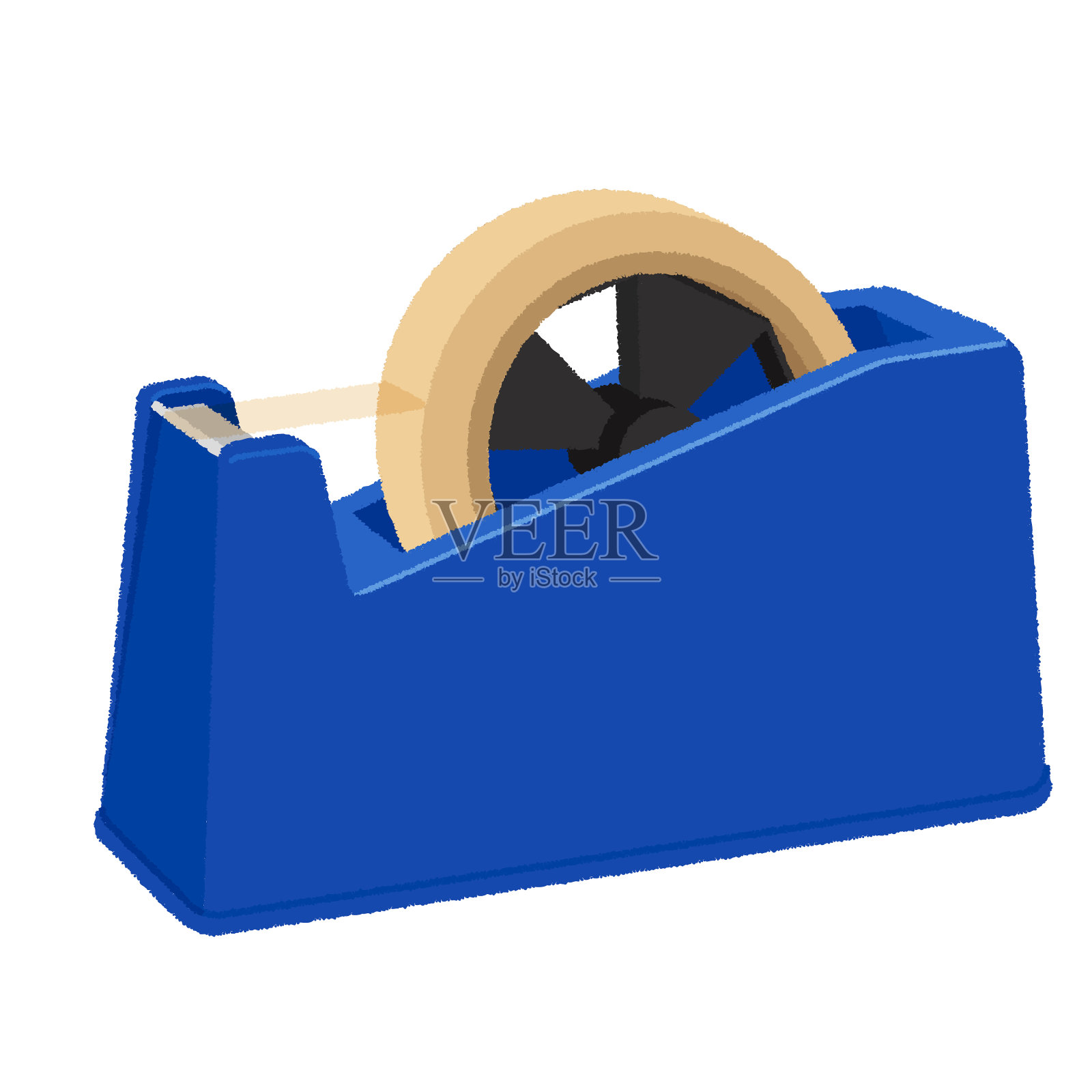 苏格兰丝锥(大)插画图片素材