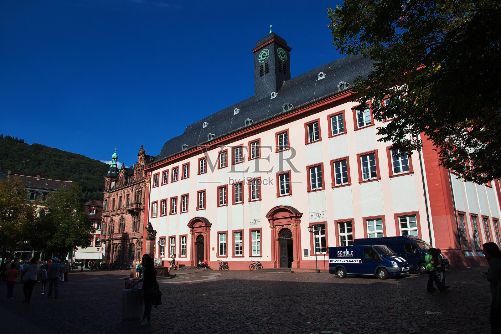 德国海德堡的老房子照片摄影图片