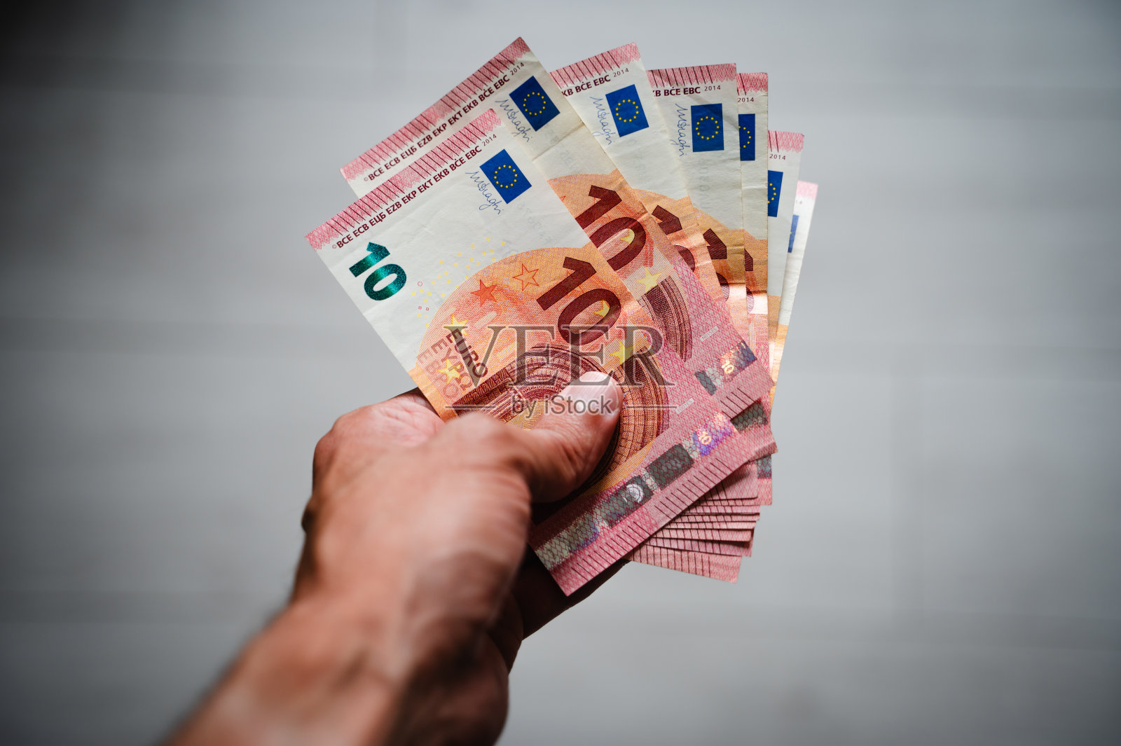 欧元纸币细节照片摄影图片