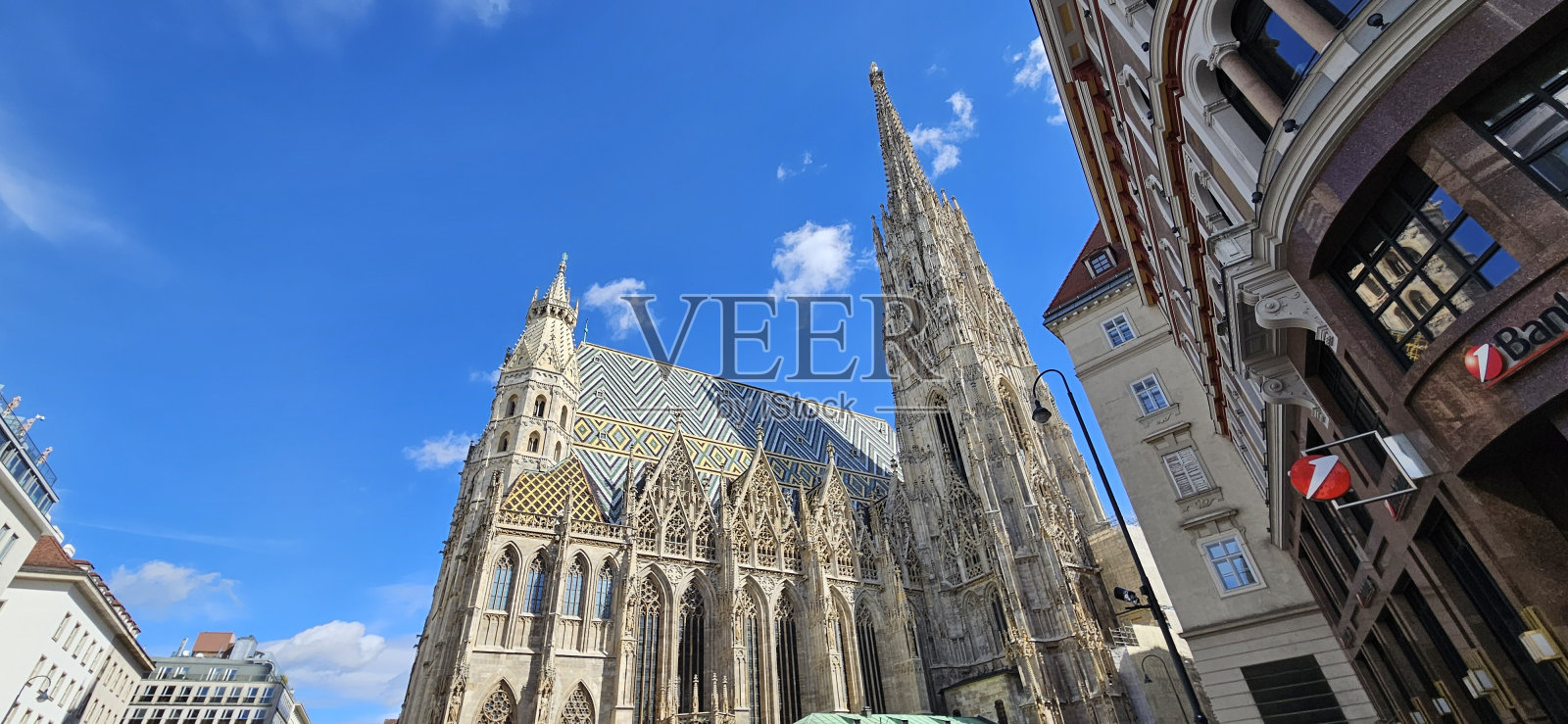 奥地利维也纳的圣斯蒂芬大教堂照片摄影图片