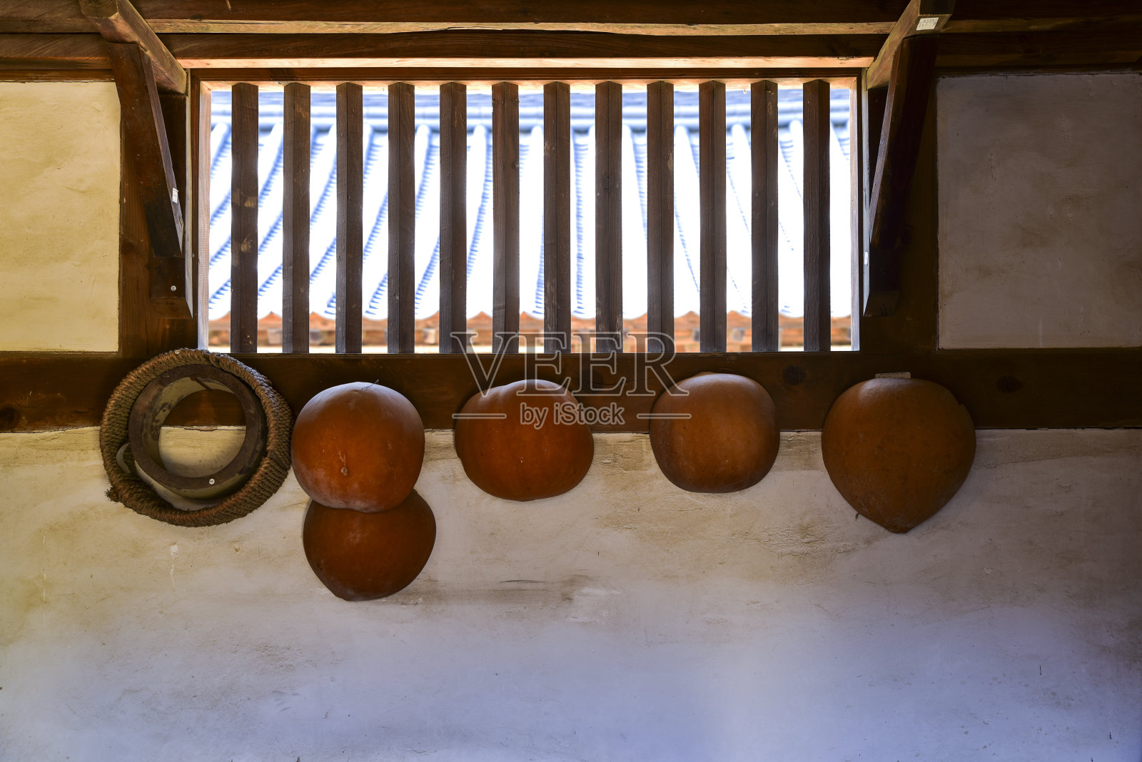 韩国的传统厨房工具照片摄影图片