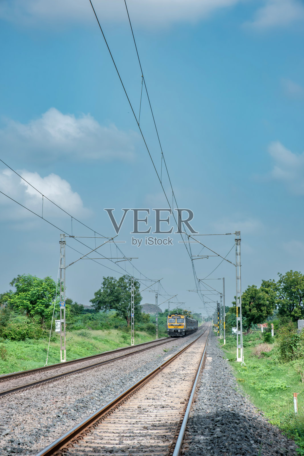 印度通勤列车照片摄影图片