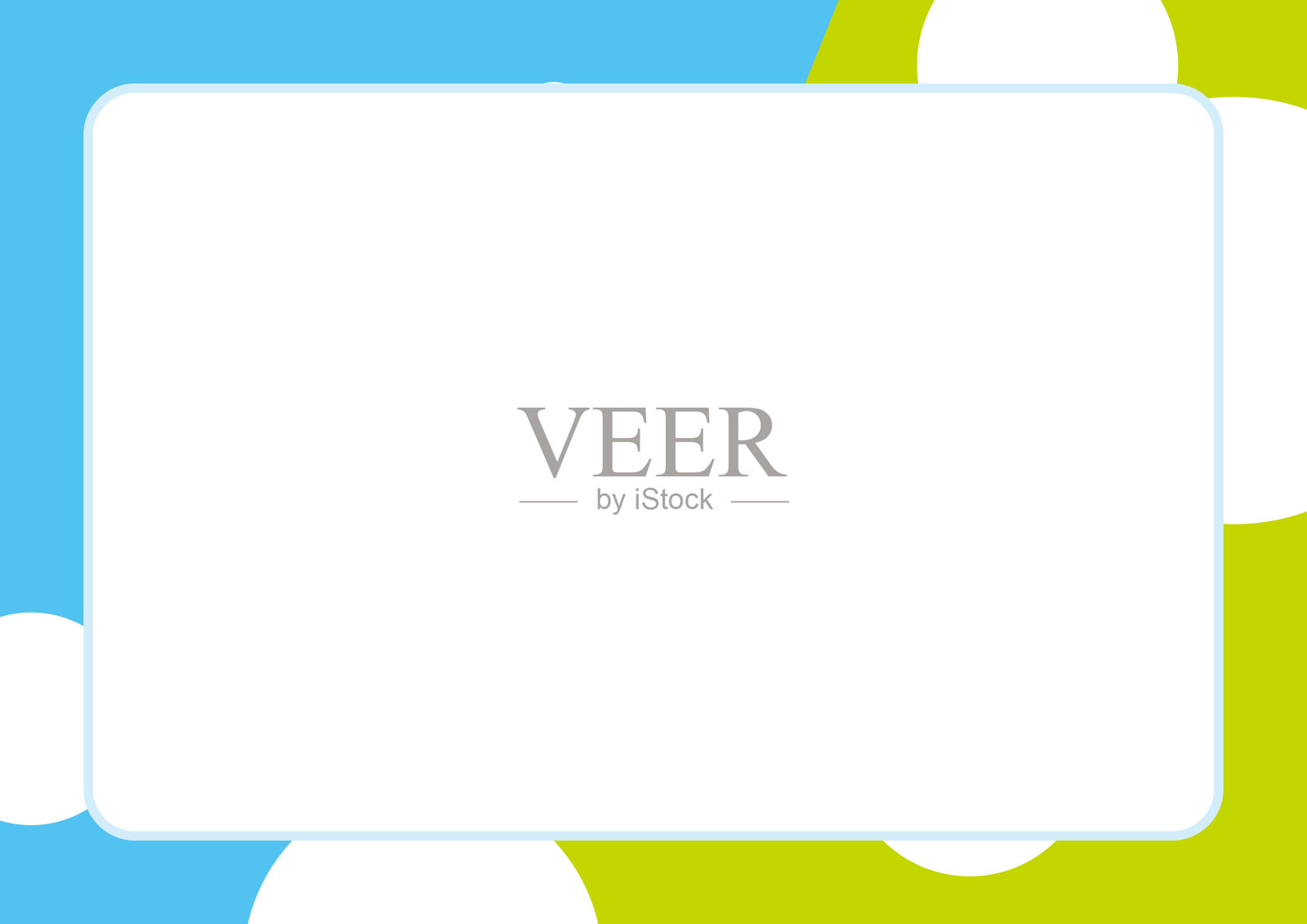 一个清爽和简单的夏天灵感的背景图像插画图片素材