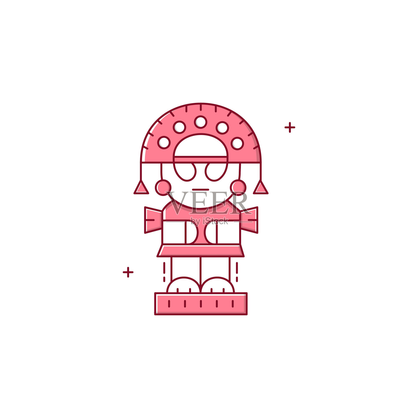 图米印加矢量图标设计插画图片素材