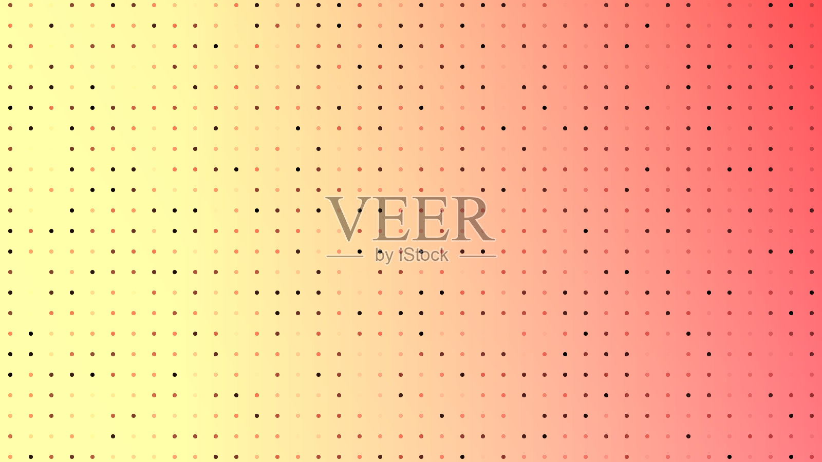 彩色半色调背景与点插画图片素材