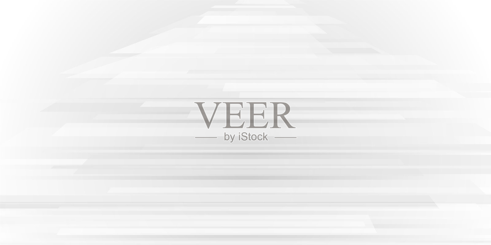 抽象白色背景与灰色透视线，矢量插图插画图片素材