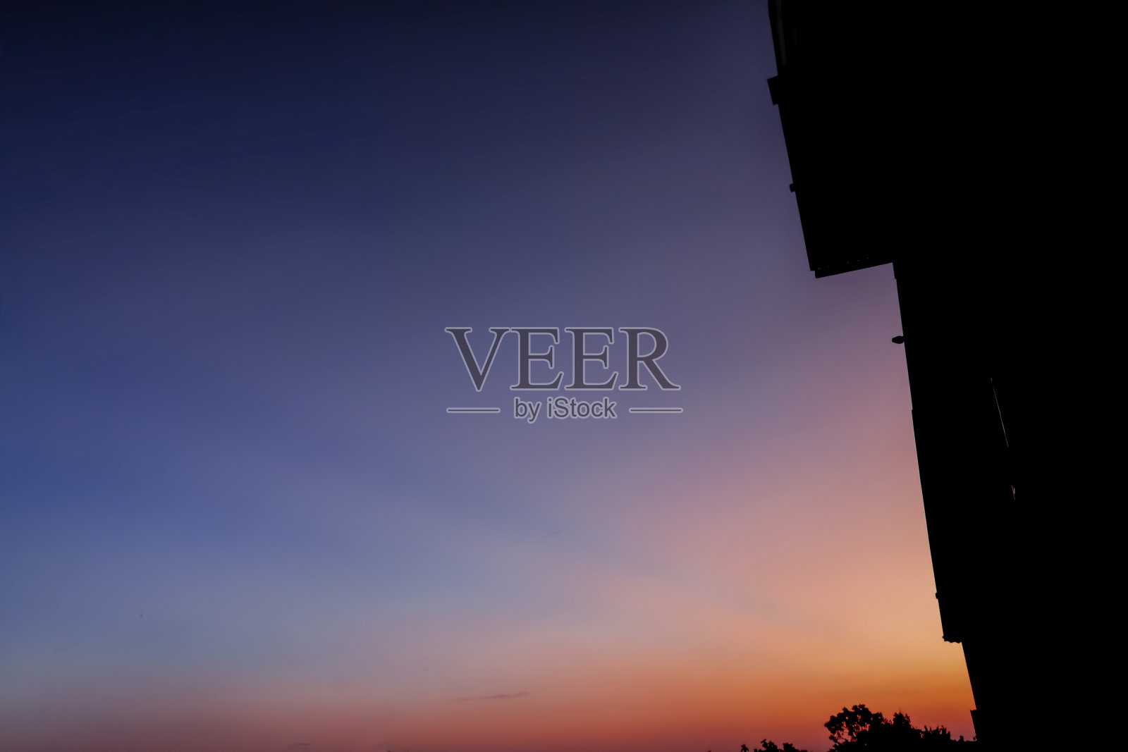 黄昏天空背景照片摄影图片