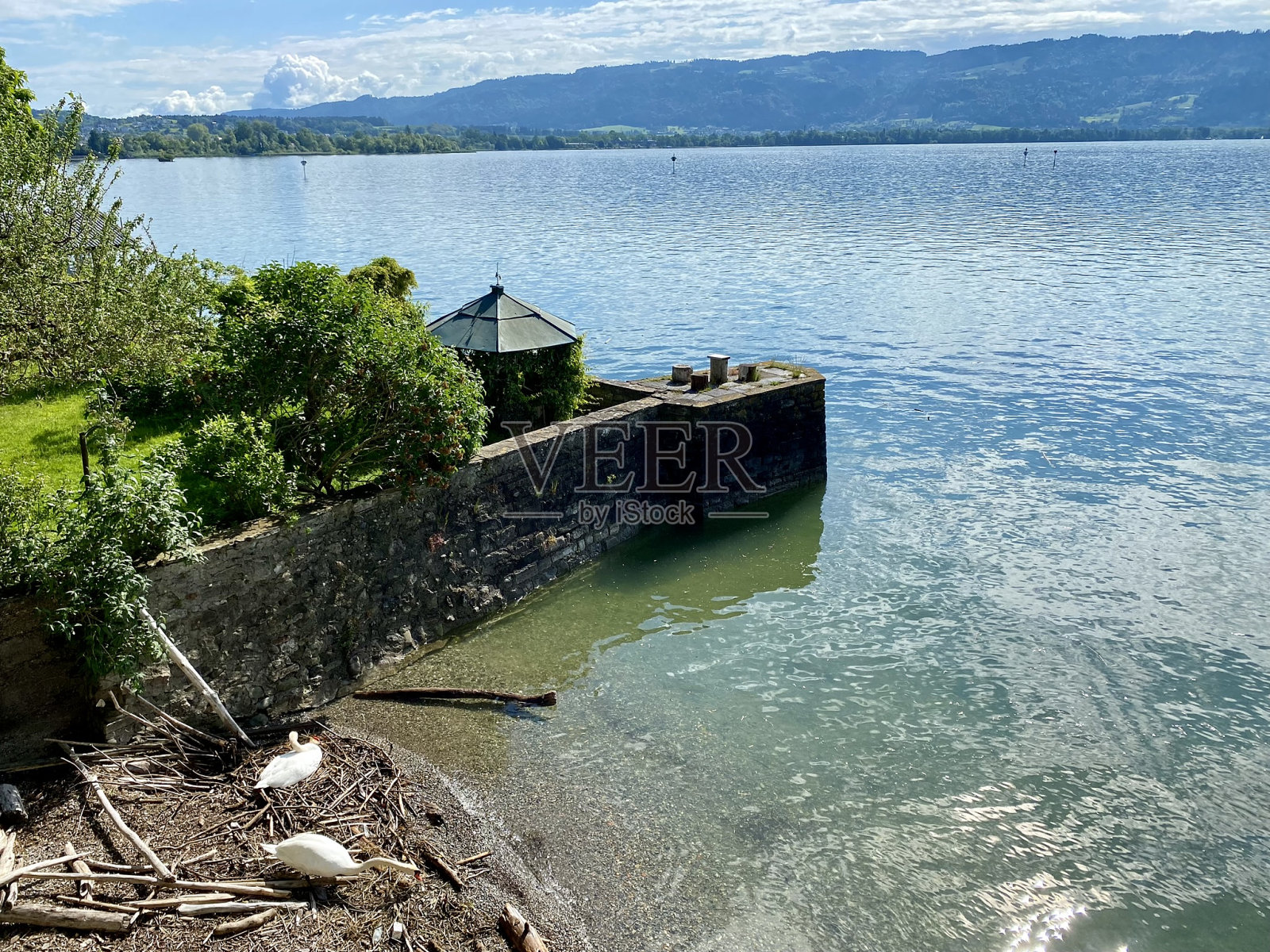 德国-林道-科斯坦茨湖照片摄影图片