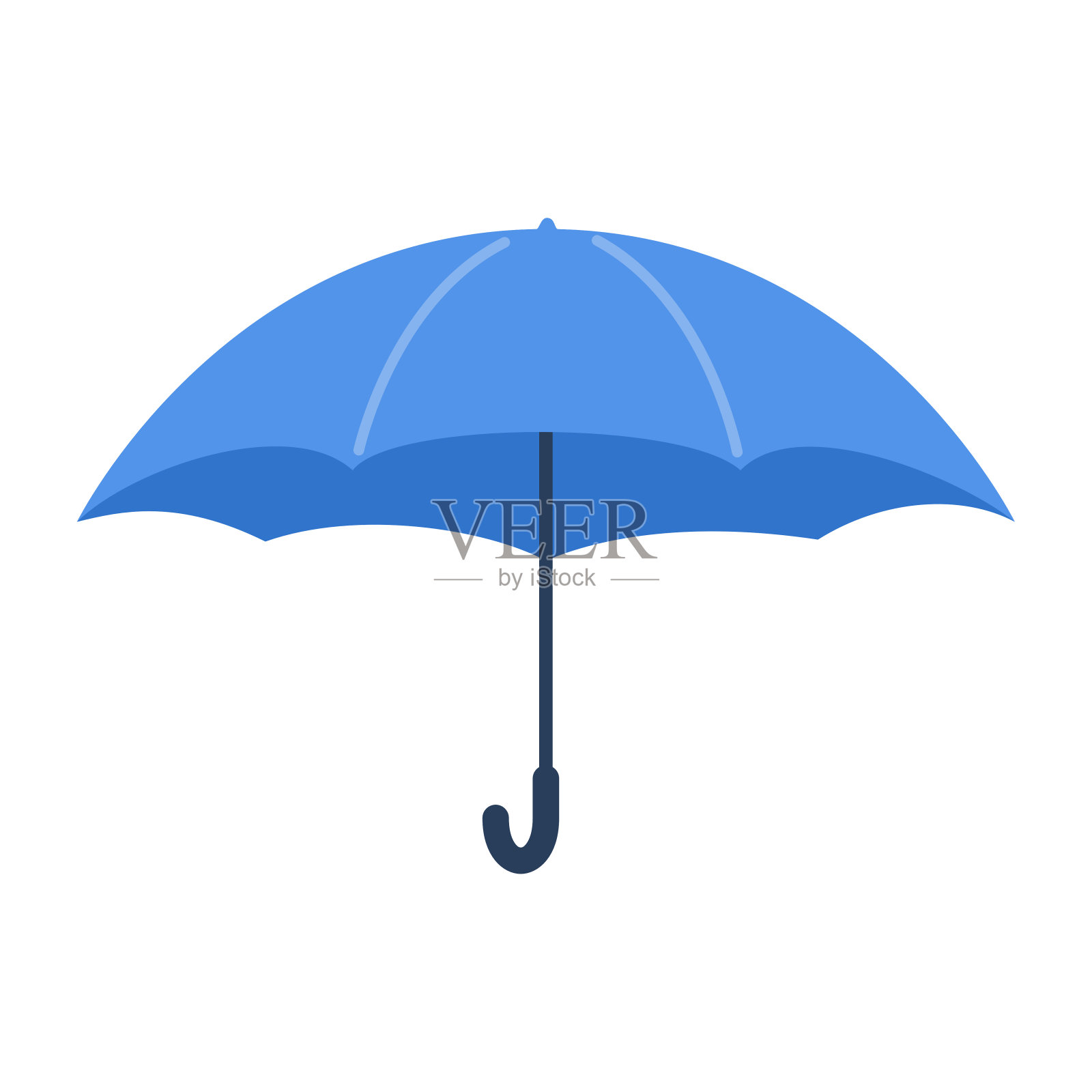 平面伞插画插画图片素材