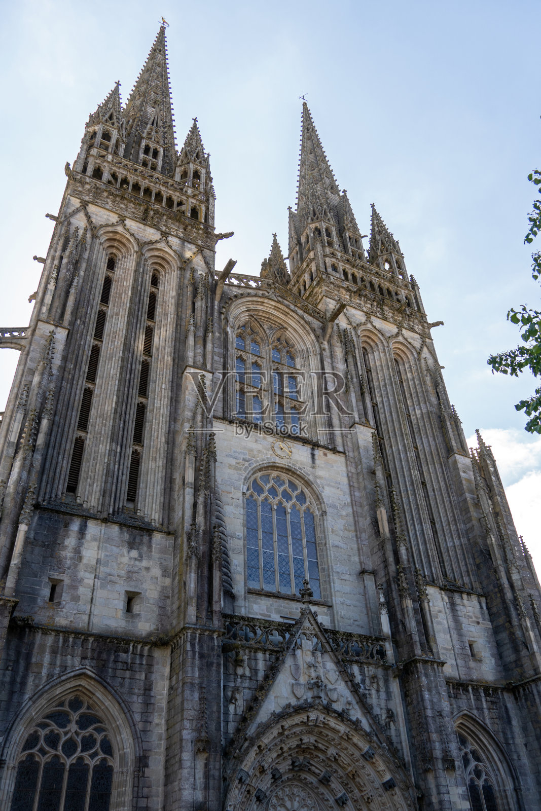 法国昆珀大教堂照片摄影图片