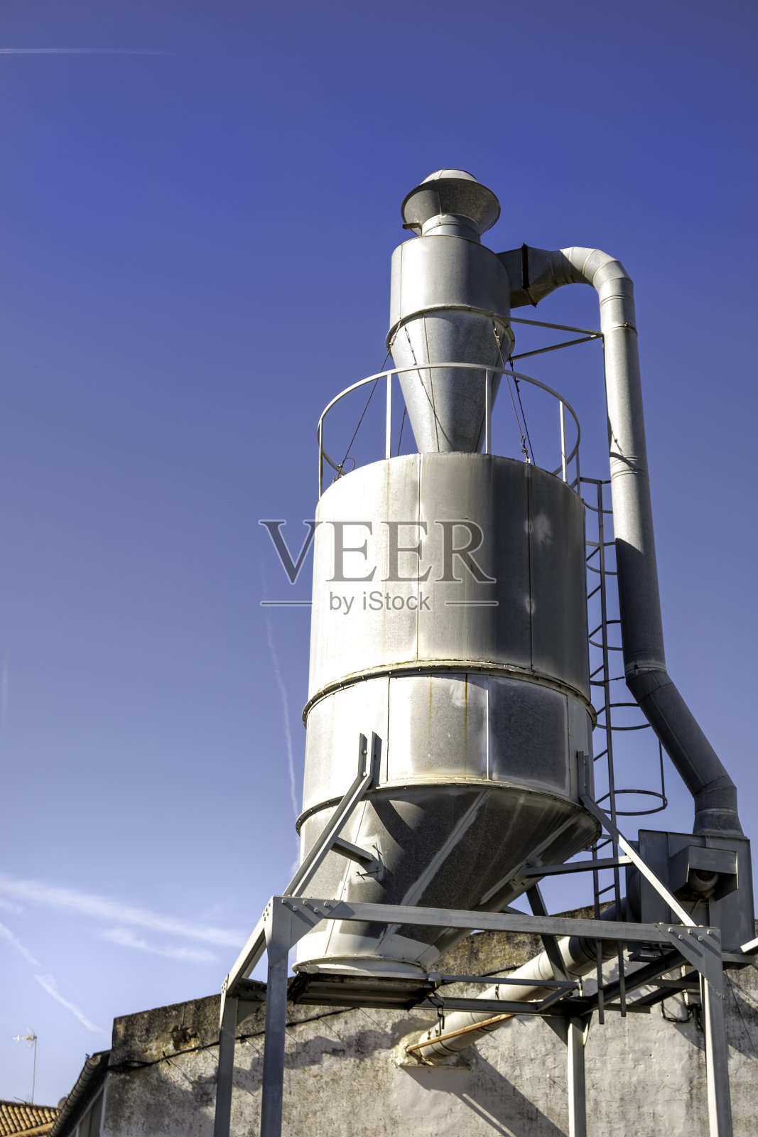 工业厂房外观照片摄影图片