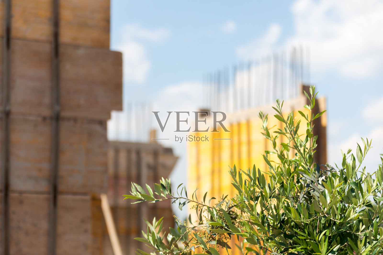 混凝土浇铸用模板照片摄影图片