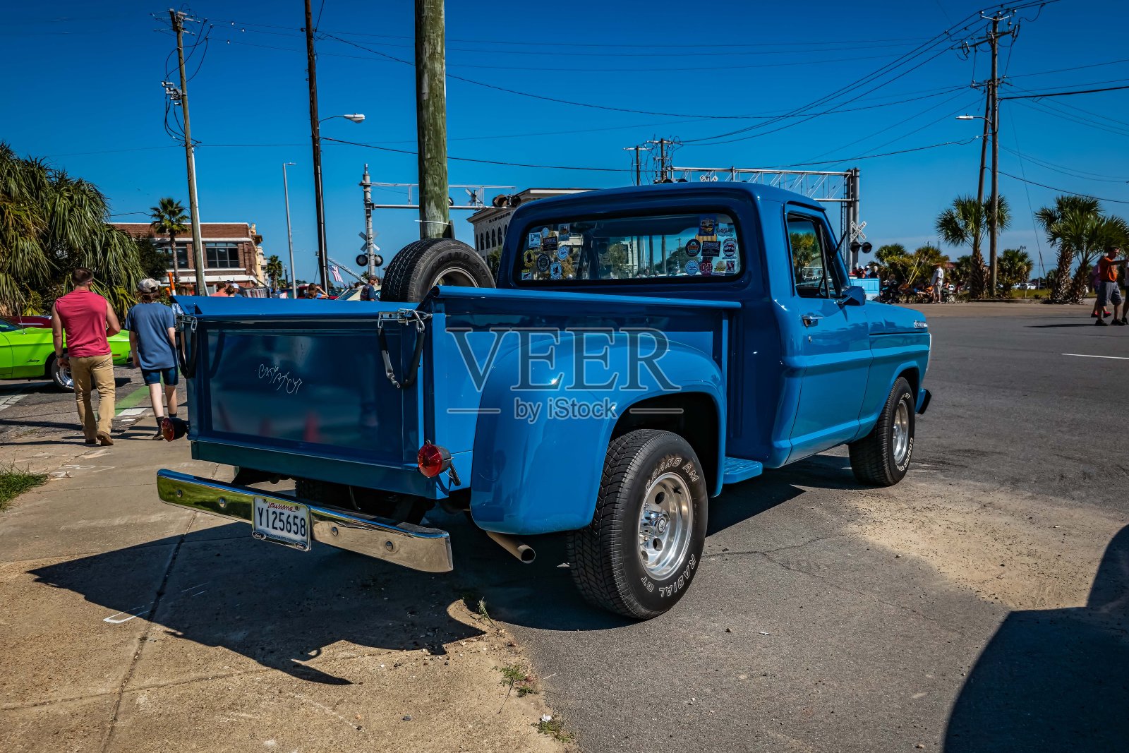 1967年福特F100阶梯皮卡照片摄影图片