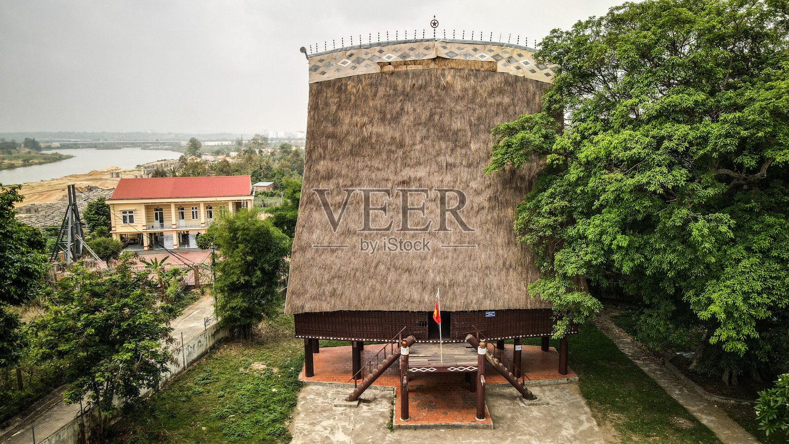 越南今土鸟瞰图照片摄影图片