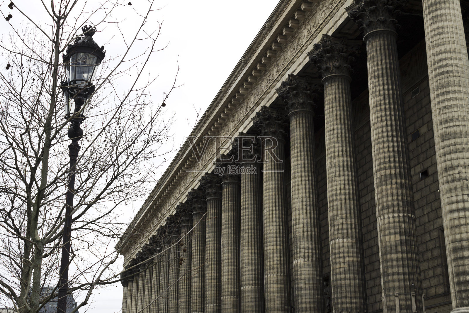 法国巴黎的玛德琳圆柱照片摄影图片