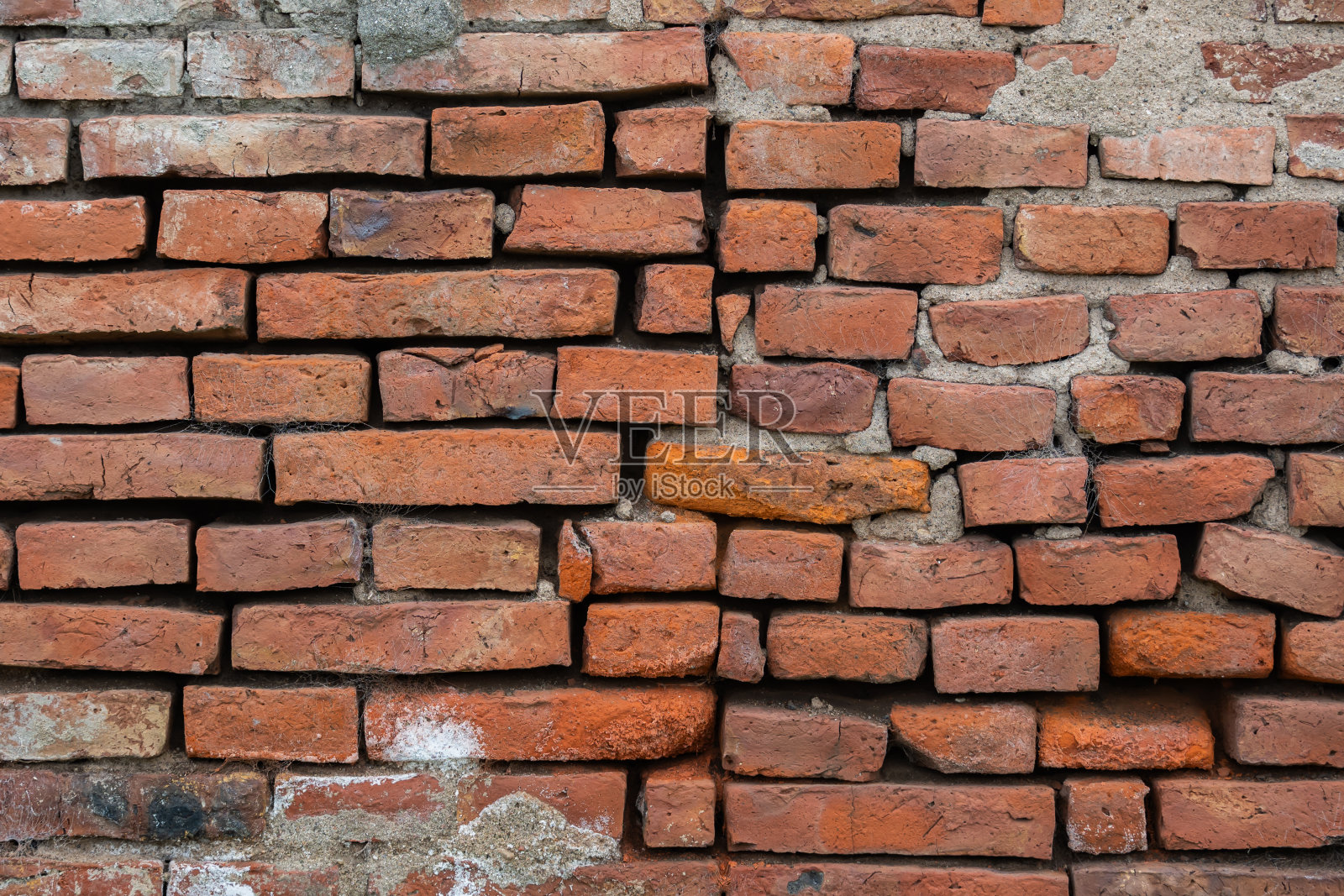 旧陶瓷砖墙的纹理。照片摄影图片