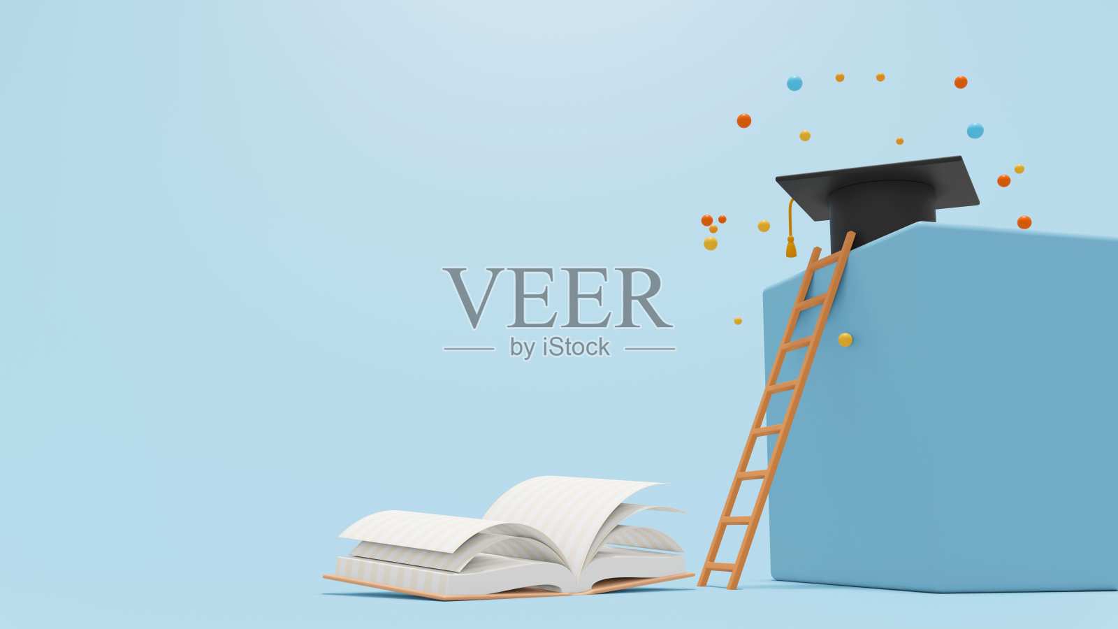 概念教育图标列表。文档图标，蓝色和粉红色。矢量图照片摄影图片