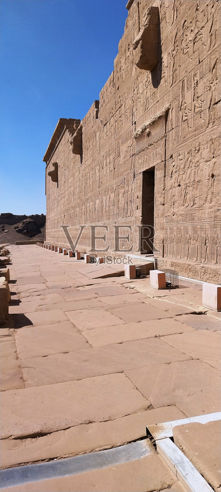 丹德拉神庙照片摄影图片