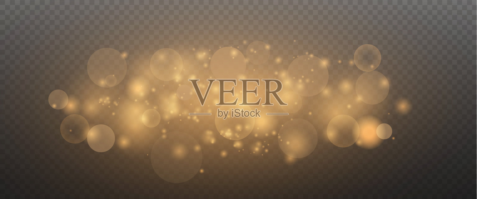 圣诞发光散景五彩纸屑光和闪闪发光的纹理覆盖为您的设计。节日闪闪发光的金粉。假日粉末粉尘卡片，邀请，横幅，广告。插画图片素材