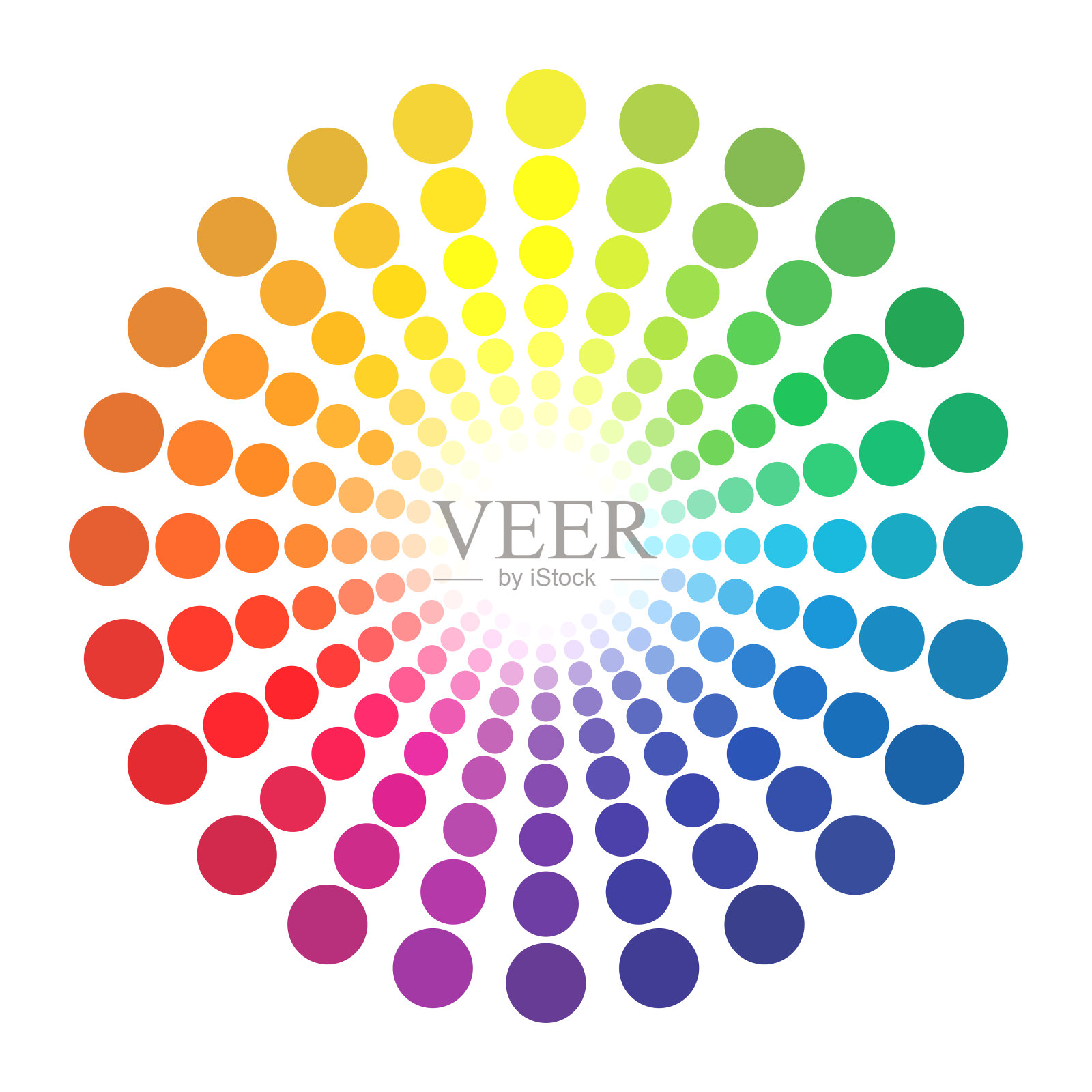 色轮或色圈，矢量rgb调色板的设计师插画图片素材