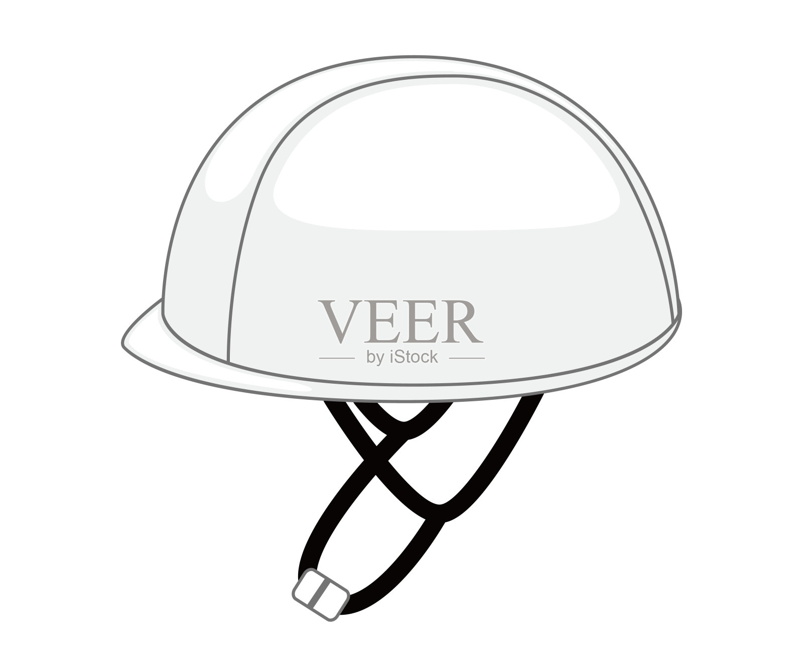 这是一个头盔的插图。插画图片素材