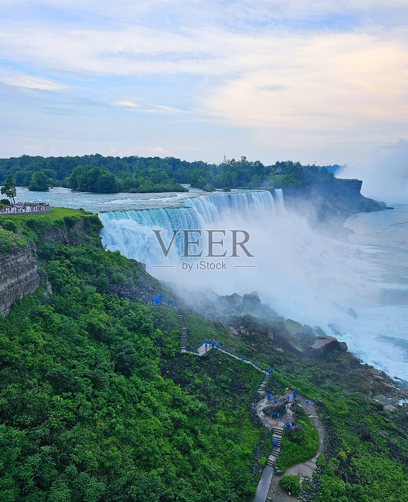美丽的尼亚加拉大瀑布照片摄影图片