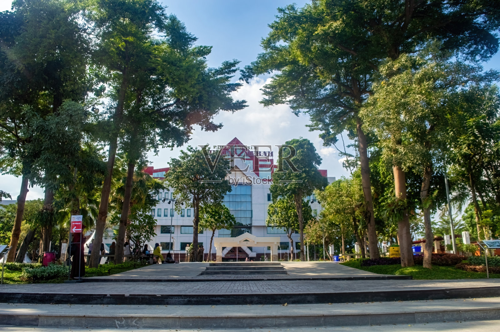 印度尼西亚，泗水，历史公园，历史公园，jayengrono城市公园，2024年6月20日照片摄影图片