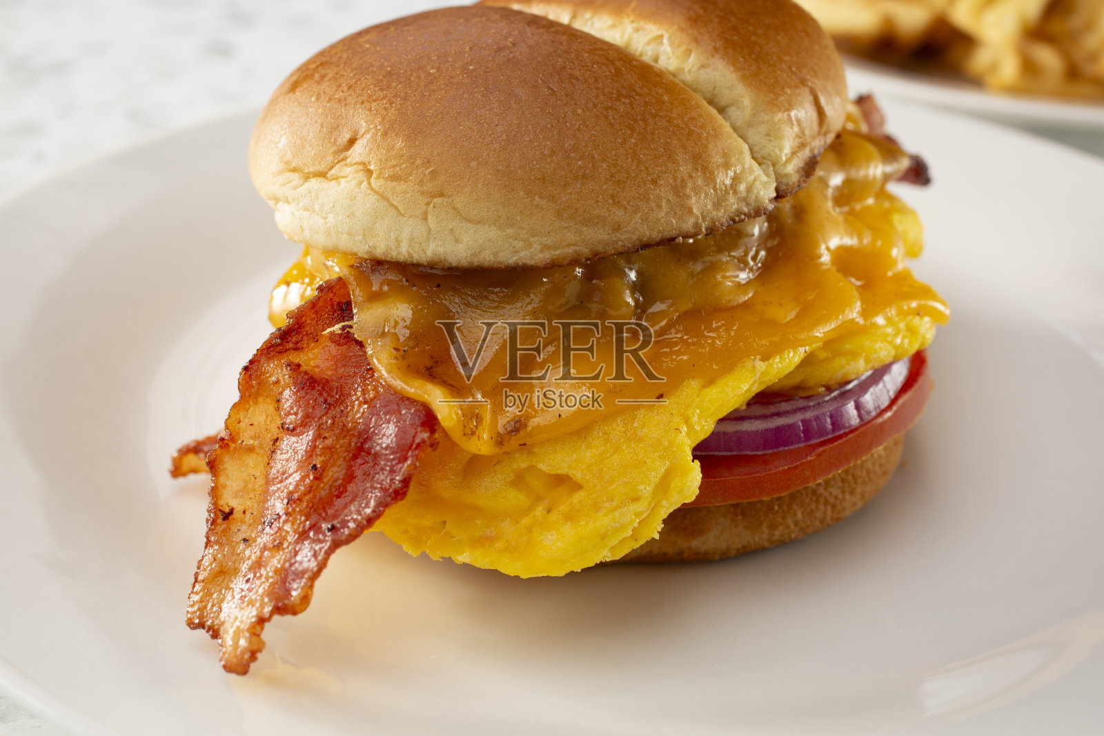 早餐三明治照片摄影图片