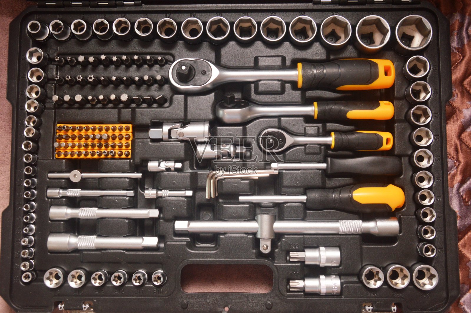 一套锁匠工具照片摄影图片