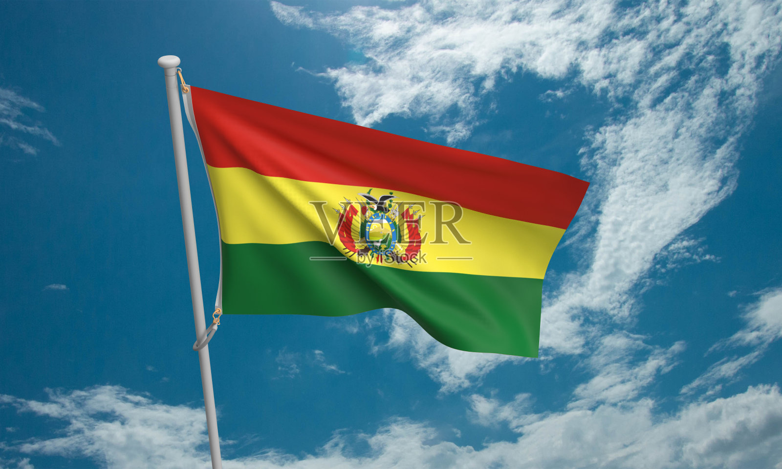 玻利维亚国家拉丁美洲蓝天云白底旅行独立日假期自由南美玻利维亚国家地方著名的旅游墨西哥阿根廷山城风景优美的城市八月照片摄影图片