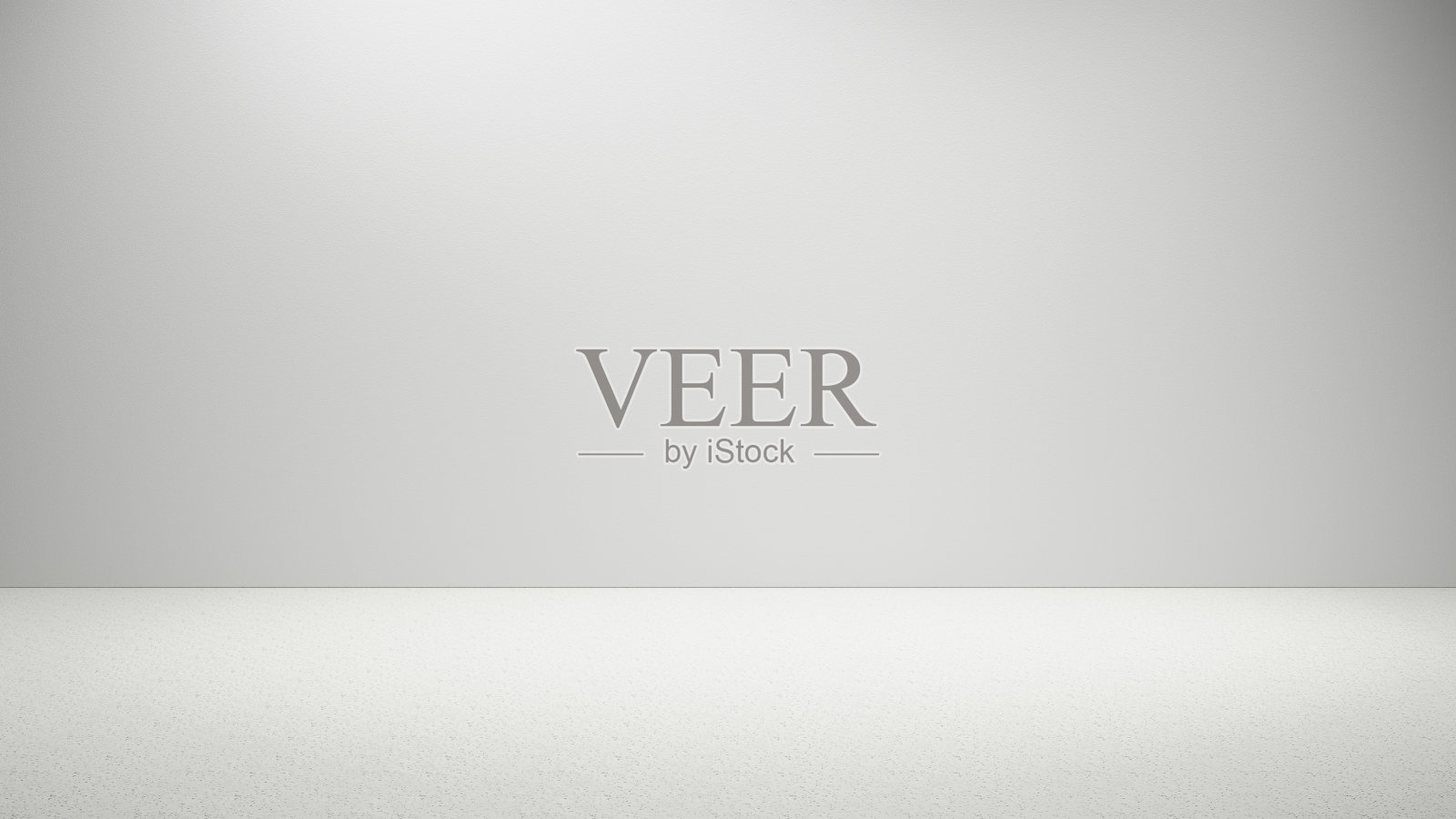 抽象的白色和灰色梯度的空白工作室房间与聚光灯，空白明亮的背景，空白的白色抽象的空间舞台和讲台，空白的白色房间与白色地板和灰泥墙照片摄影图片