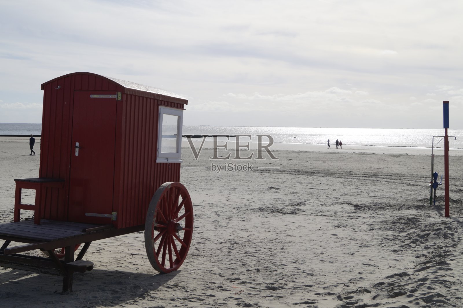 Borkum海滩照片摄影图片