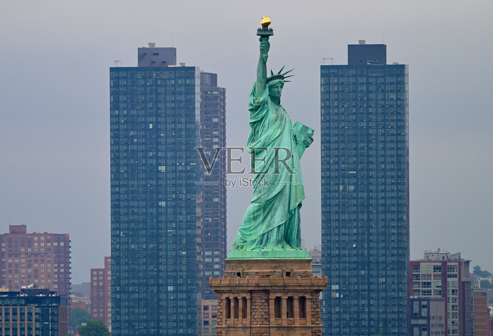 自由女神像照片摄影图片