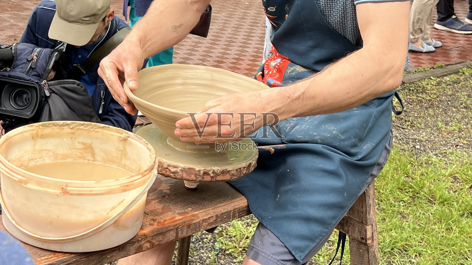 陶工旋盘照片摄影图片