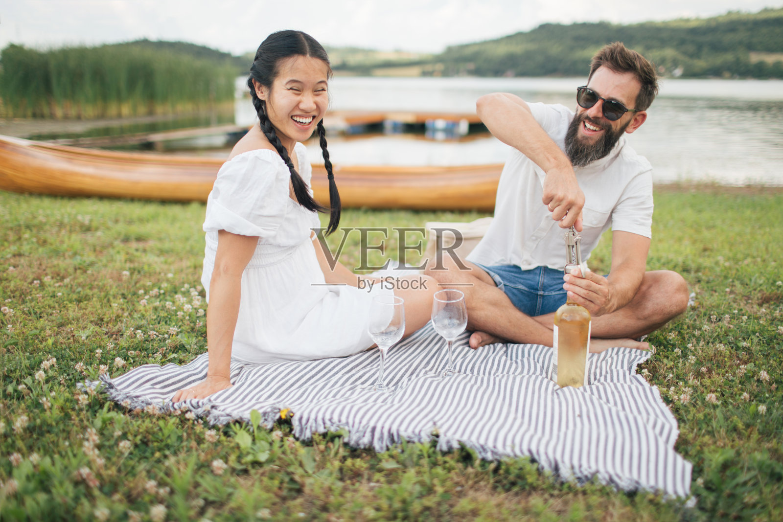 野餐的时间照片摄影图片