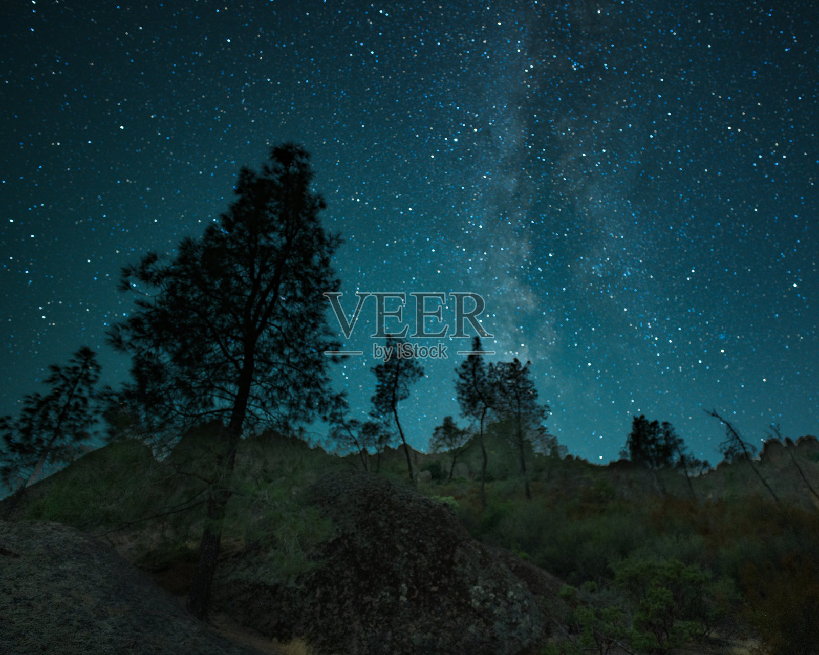 银河系尖峰国家公园照片摄影图片