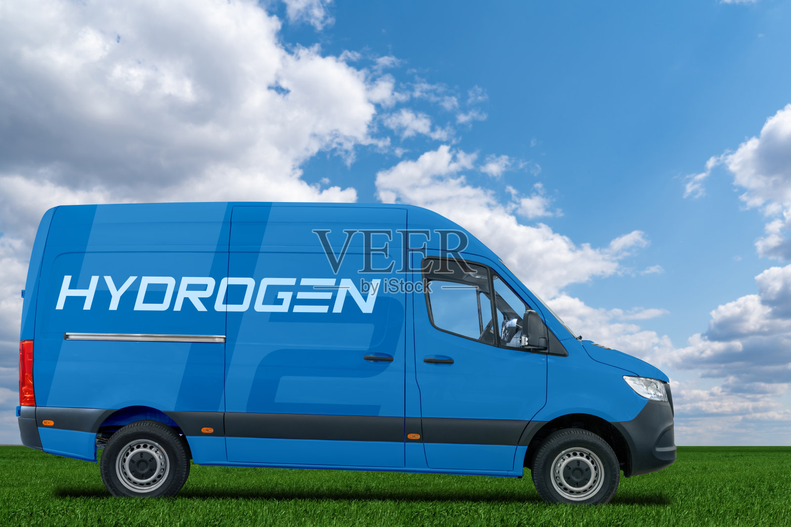 氢燃料电池概念车照片摄影图片