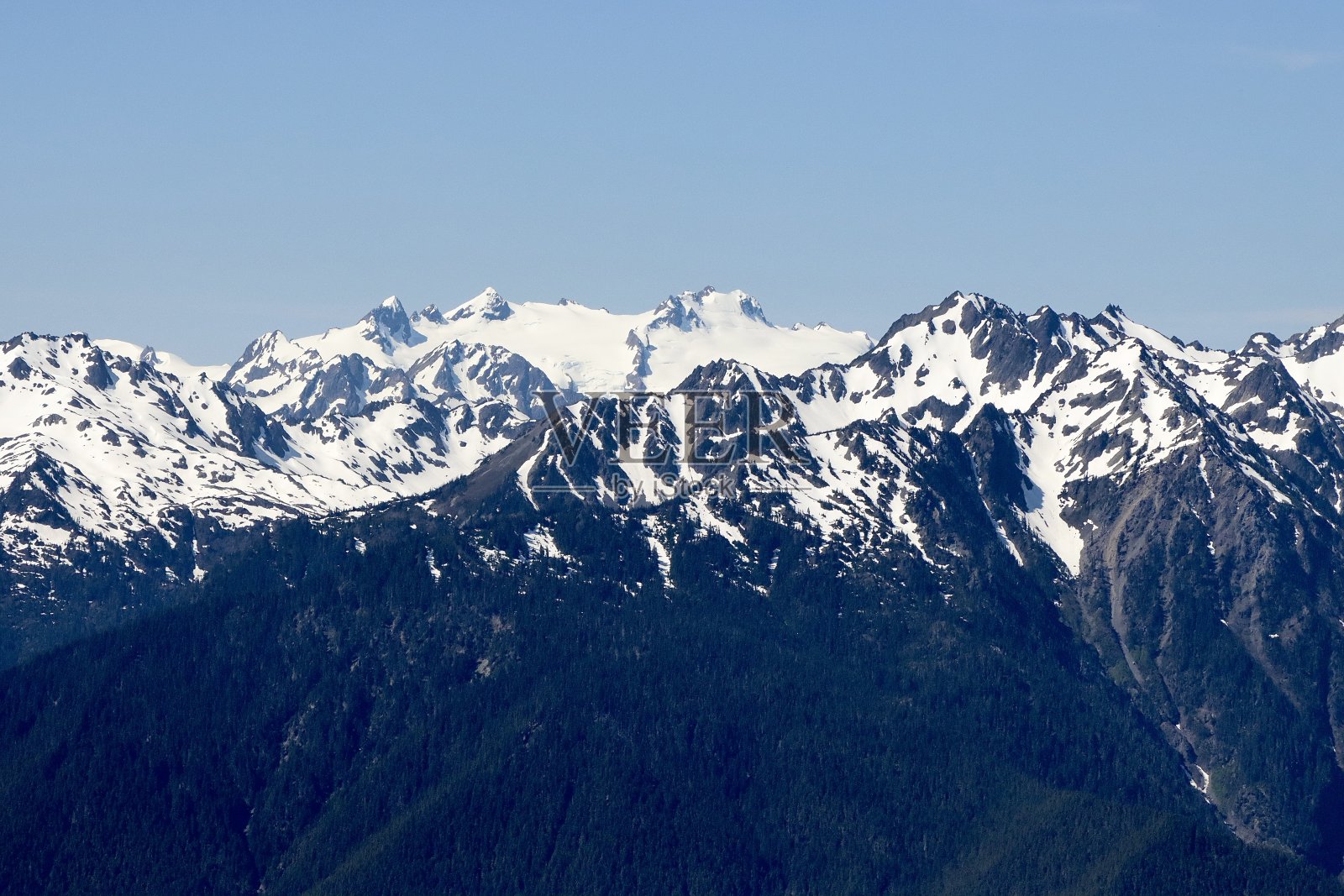 奥林匹斯山。照片摄影图片